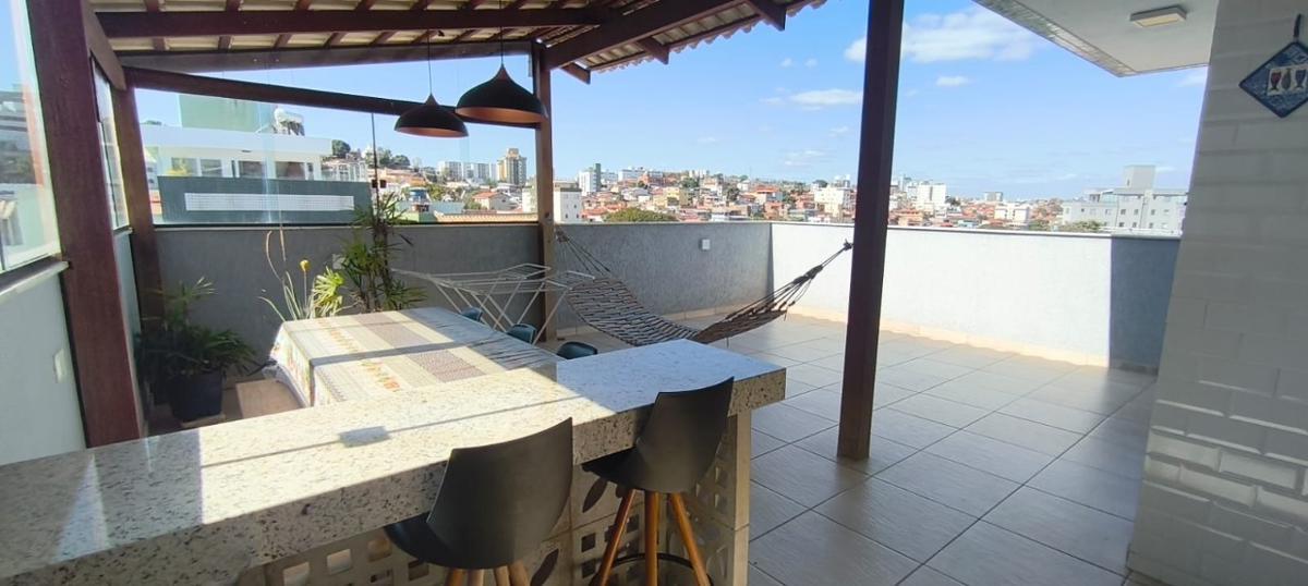 Cobertura, Santa Cruz, 3 Quartos, 1 Vaga, 1 Suíte