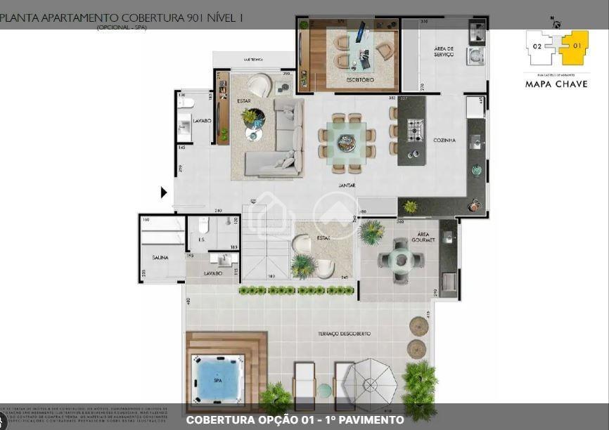 Apartamento, Castelo, 4 Quartos, 2 Vagas, 4 Suítes