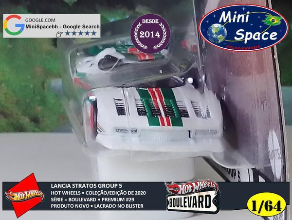 Hot Wheels Lancia Stratos Group 5 Cores Alitalia 1/64