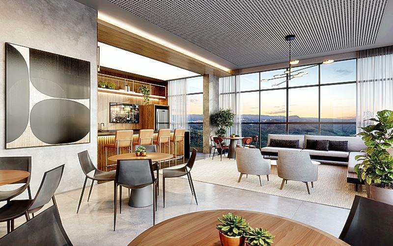 Apartamento, Piemonte, 2 Quartos, 2 Vagas, 2 Suítes