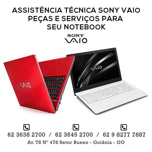 62 3645-2700 - Assistência Técnica Sony Vaio Goiânia Goiás