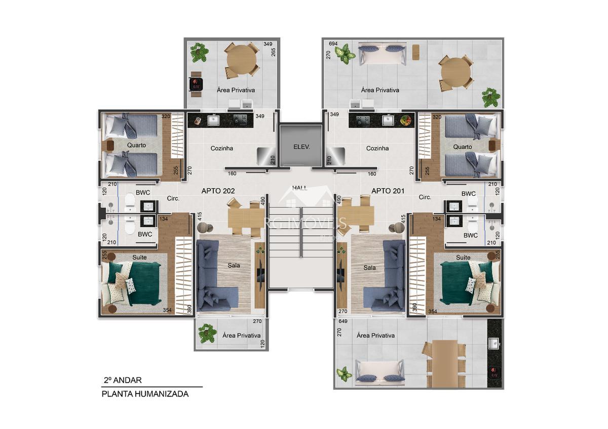 Cobertura, Araguaia, 3 Quartos, 1 Vaga, 1 Suíte