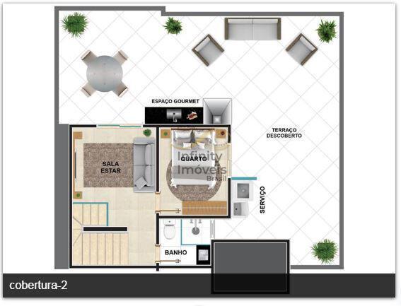 Apartamento, Monsenhor Messias, 3 Quartos