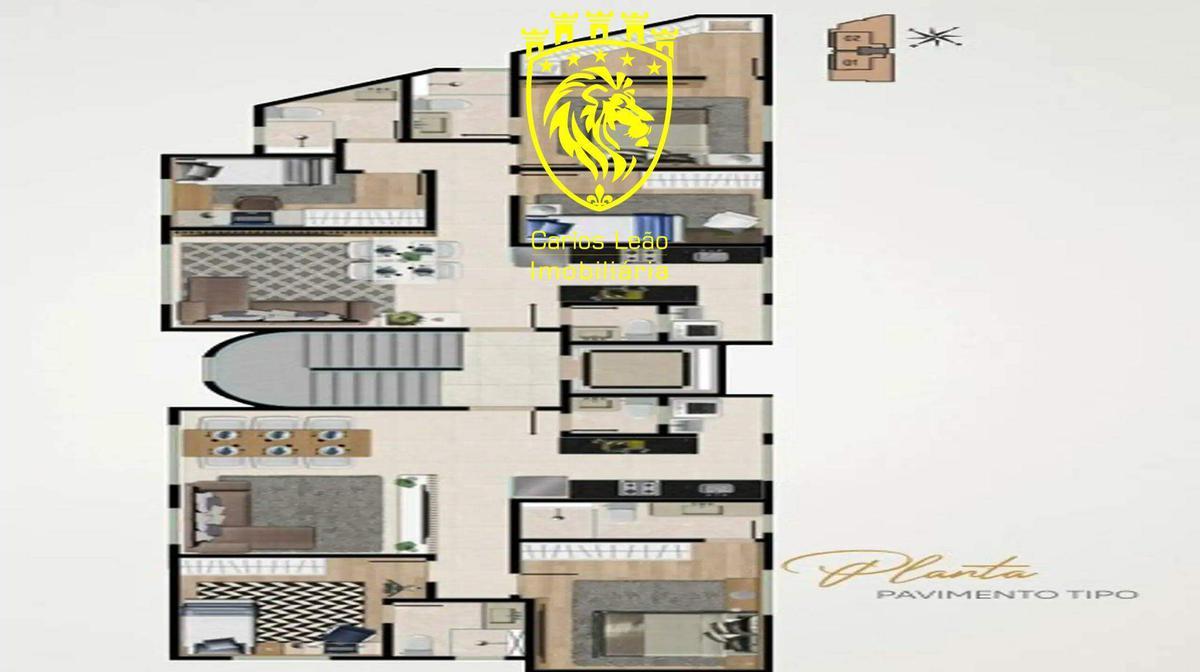 Apartamento, Buritis, 3 Quartos, 2 Vagas, 1 Suíte