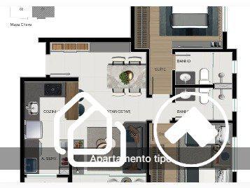 Apartamento, Nova Suíssa, 2 Quartos, 2 Vagas, 1 Suíte