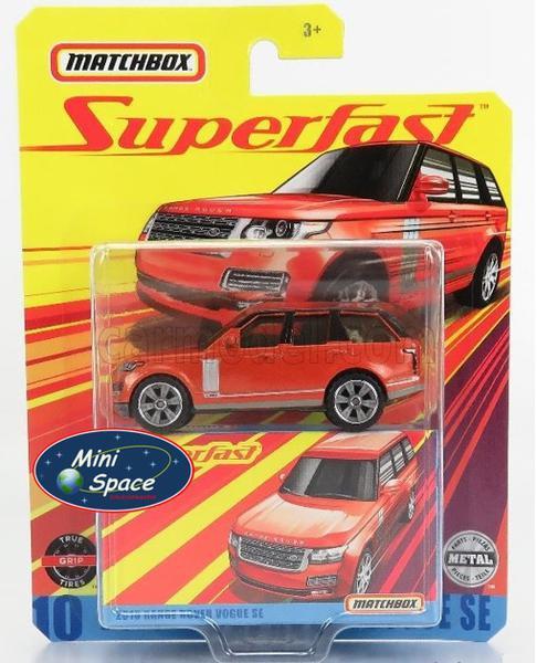 Matchbox 2018 Range Rover Vogue Se Superfast 1/64