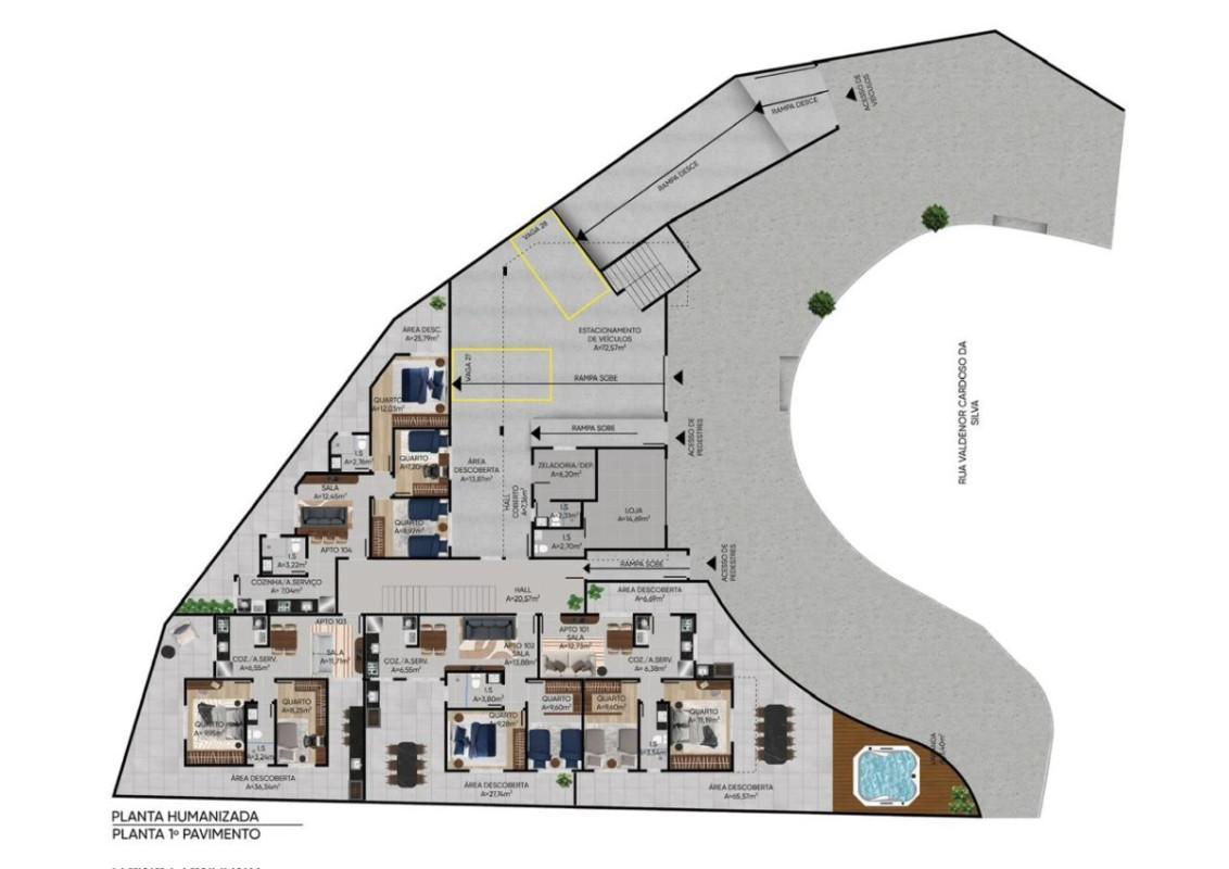 Apartamento, Palmeiras, 2 Quartos, 1 Vaga