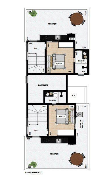 Apartamento, Santa Branca, 2 Quartos, 1 Vaga, 1 Suíte