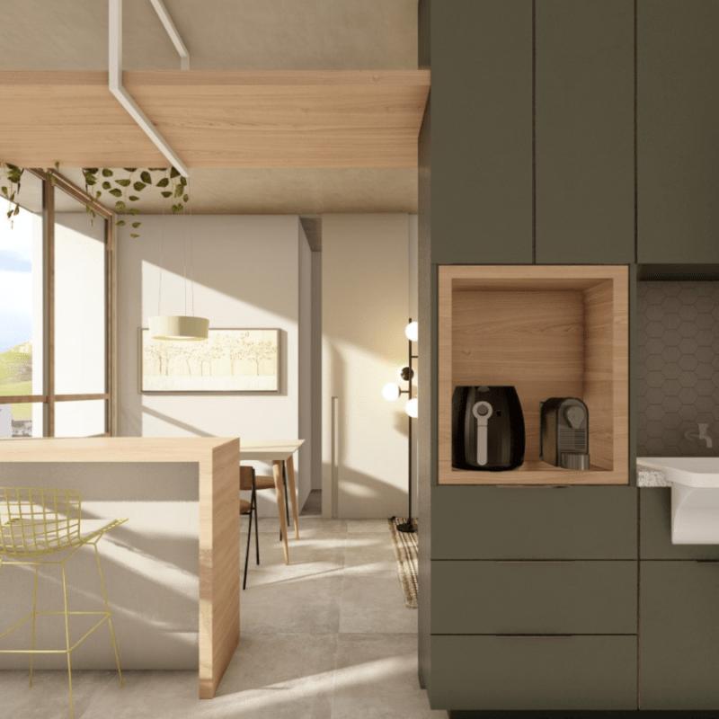 Apartamento, Nova Suíssa, 1 Quarto, 1 Vaga