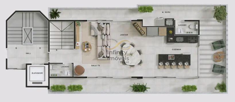 Apartamento, Carmo, 3 Quartos