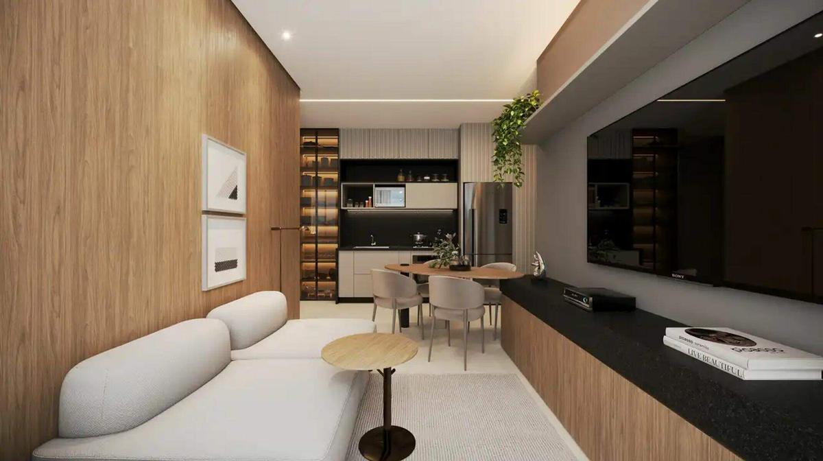 Apartamento, Centro, 1 Quarto, 0 Vaga