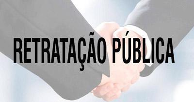 Retratação Pública