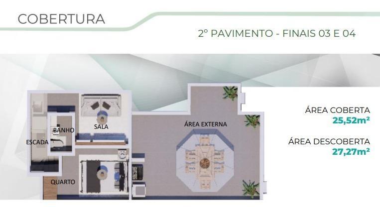 Cobertura, Santa Mônica, 3 Quartos, 2 Vagas, 1 Suíte