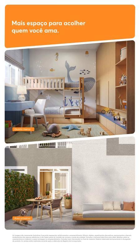 Apartamento, Três Barras, 2 Quartos, 1 Vaga, 1 Suíte