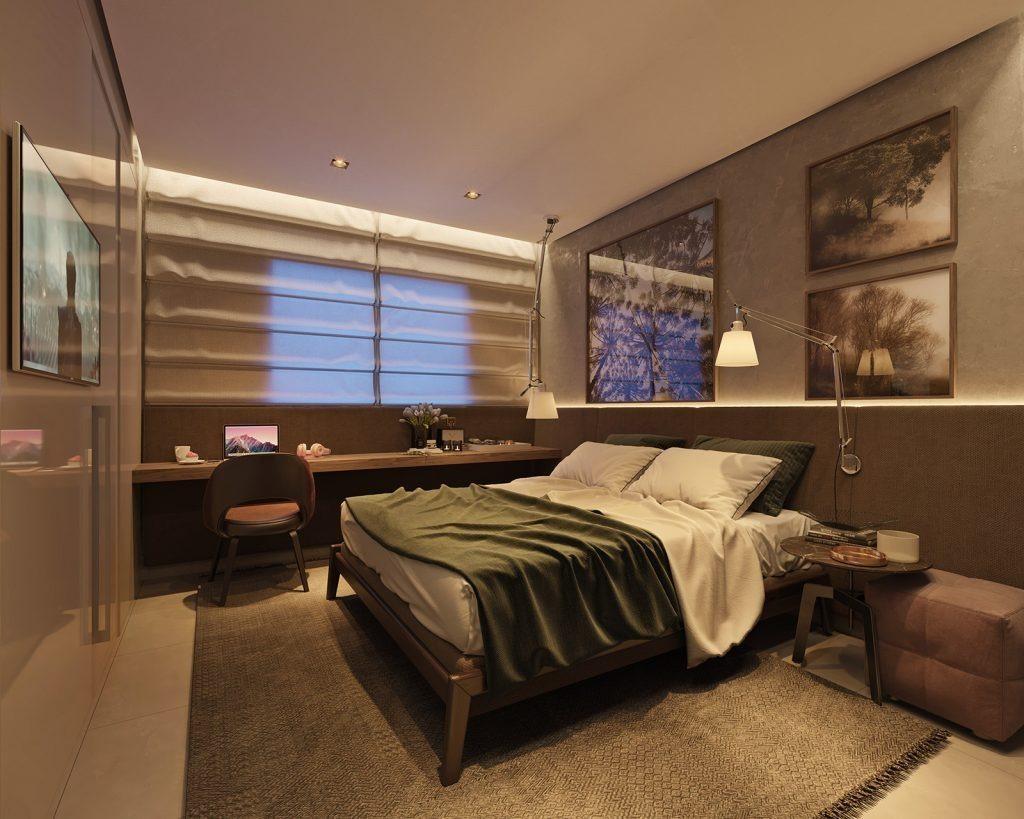 Apartamento, Santo Agostinho, 1 Quarto, 1 Vaga, 1 Suíte