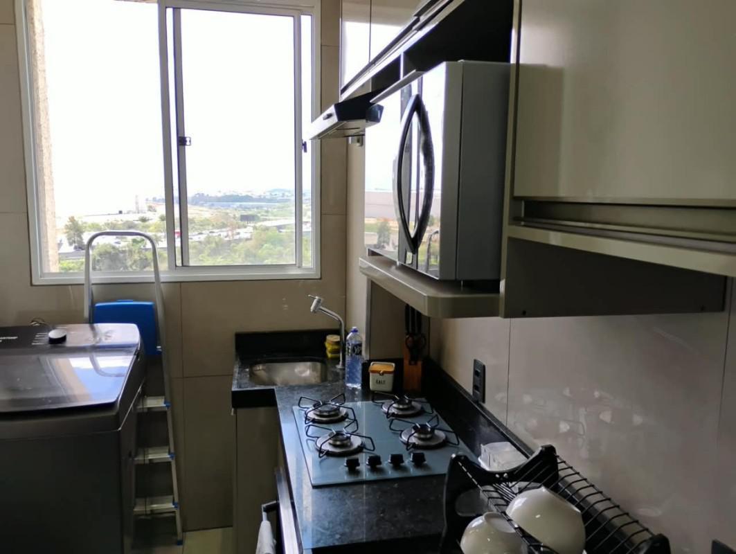 Apartamento, Chácaras Califórnia, 2 Quartos, 1 Vaga