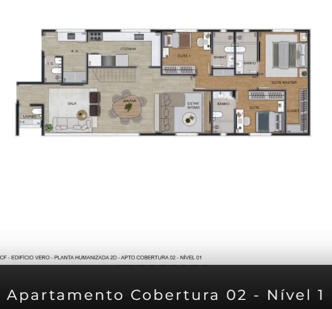 Cobertura, Santo Antônio, 4 Quartos, 3 Vagas, 1 Suíte