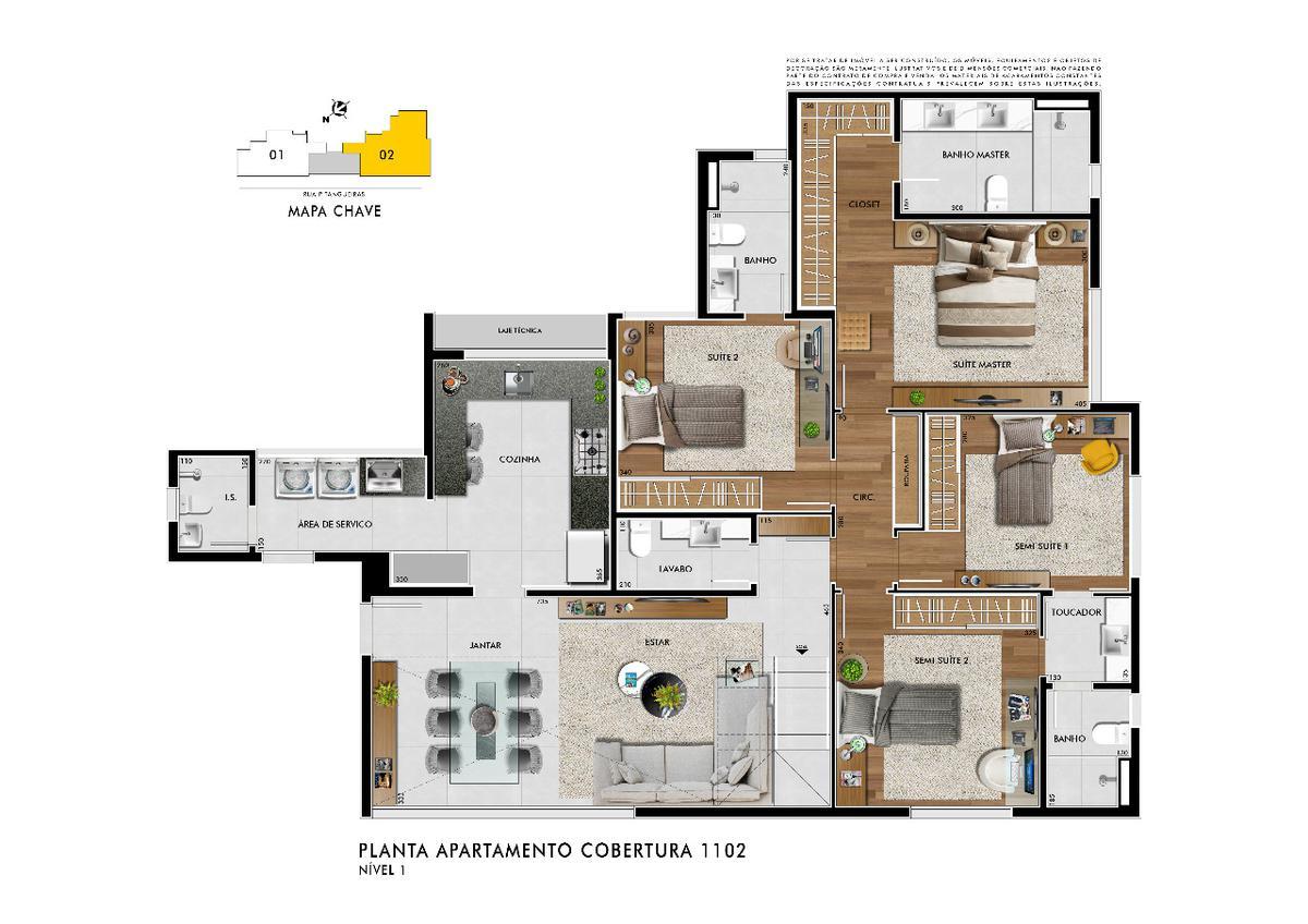 Apartamento, Santo Antônio, 4 Quartos, 3 Vagas, 2 Suítes