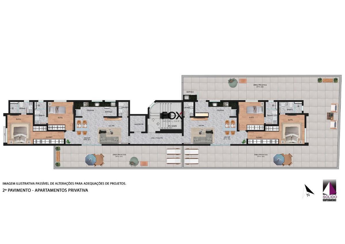 Apartamento, São Pedro, 2 Quartos, 2 Vagas, 2 Suítes