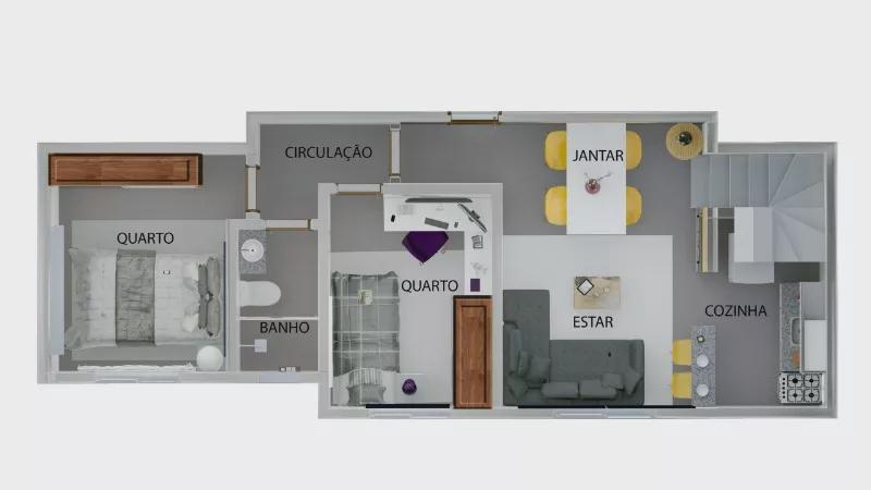 Apartamento, Parque Leblon, 2 Quartos, 2 Vagas