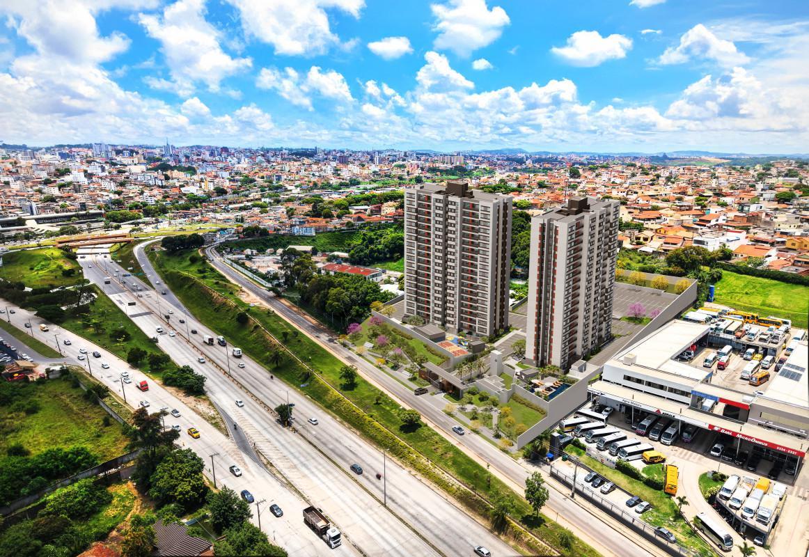 Apartamento, Califórnia, 3 Quartos, 0 Vaga, 1 Suíte