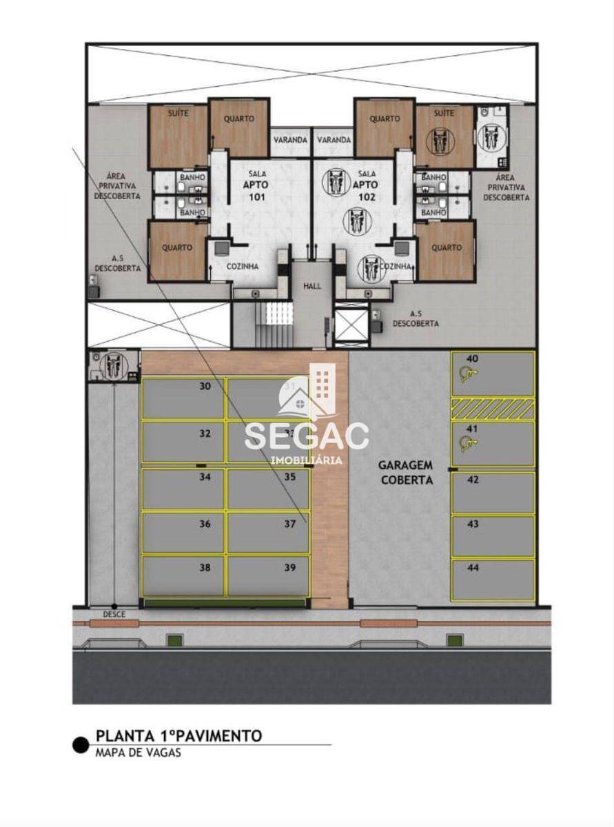 Apartamento, Eldorado, 3 Quartos, 2 Vagas, 1 Suíte