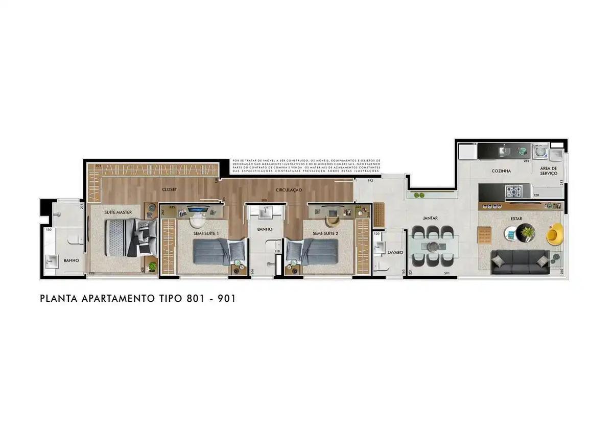 Apartamento, Lourdes, 3 Quartos, 2 Vagas, 1 Suíte