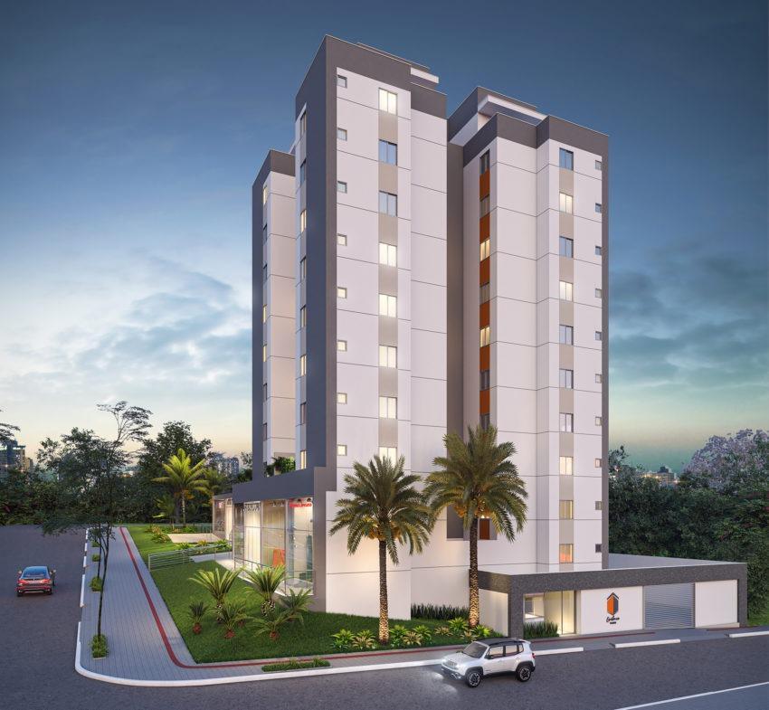 Apartamento, Santa Branca, 2 Quartos, 1 Vaga