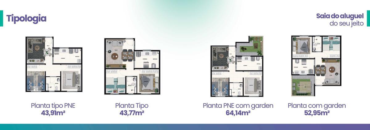 Apartamento, Felixlândia (justinópolis), 2 Quartos, 1 Vaga