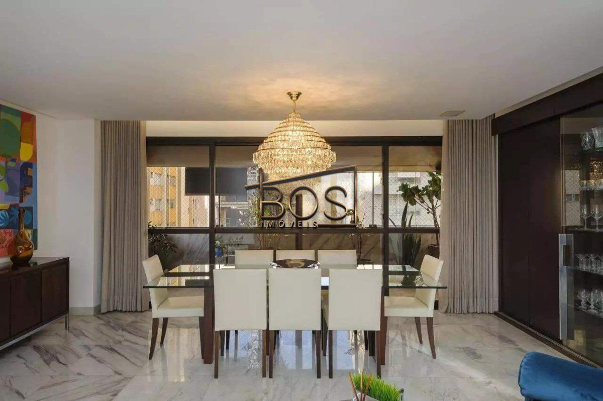 Apartamento, Lourdes, 4 Quartos, 3 Vagas, 2 Suítes