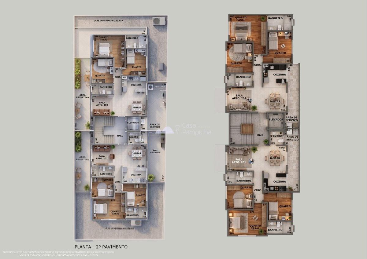 Apartamento, São Luiz (pampulha), 3 Quartos, 2 Vagas, 1 Suíte
