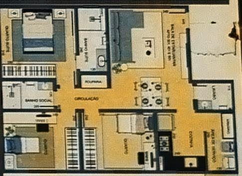 Apartamento, Planalto, 3 Quartos, 2 Vagas
