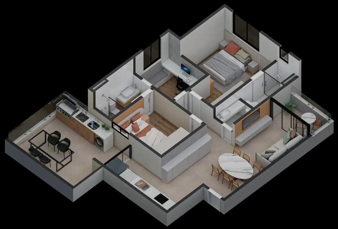 Apartamento, Prado, 3 Quartos, 3 Vagas, 1 Suíte