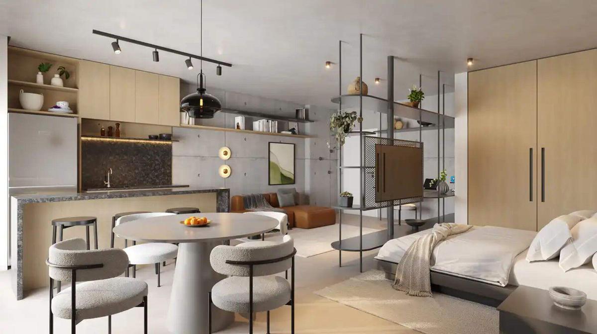 Apartamento, Centro, 1 Quarto, 0 Vaga, 1 Suíte