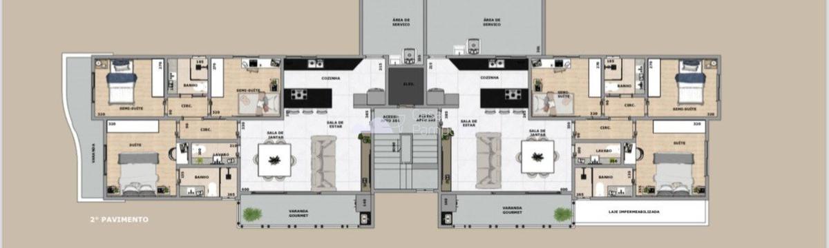 Apartamento, Itapoã, 3 Quartos, 2 Vagas, 3 Suítes