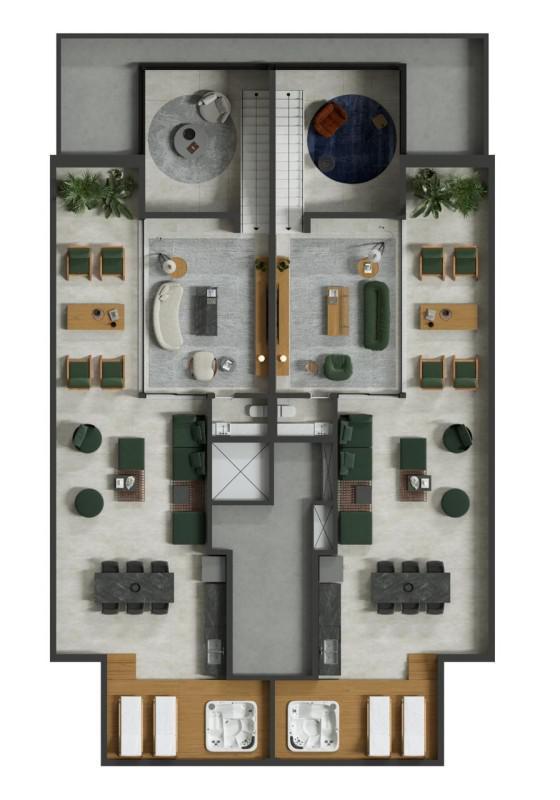 Cobertura, Barreiro, 4 Quartos, 4 Vagas, 1 Suíte