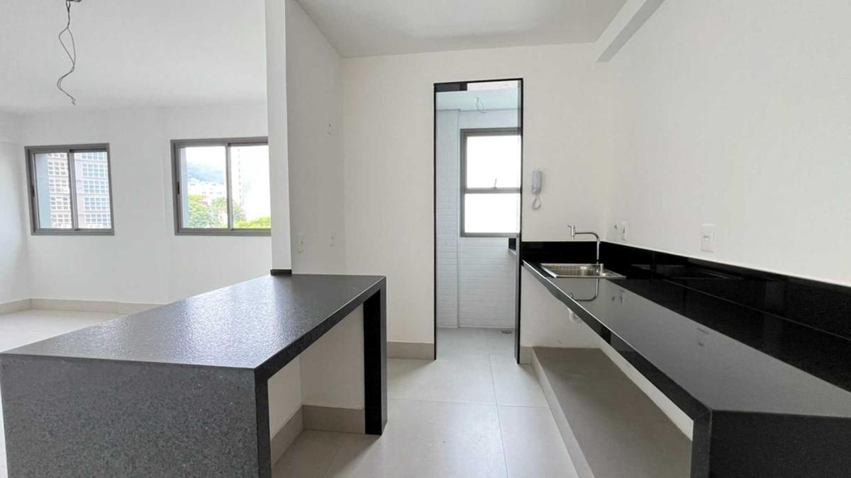 Apartamento, Funcionários, 1 Quarto, 2 Vagas