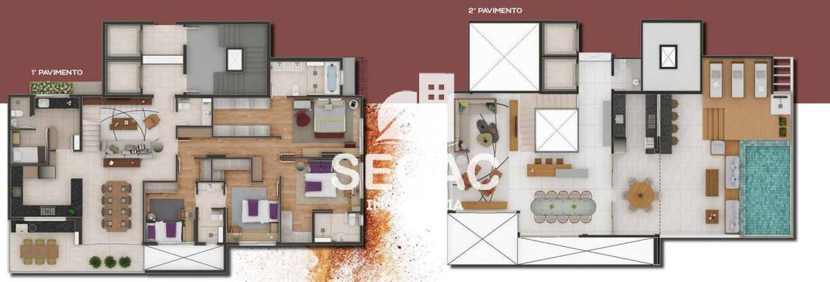 Apartamento, Anchieta, 4 Quartos, 3 Vagas, 2 Suítes