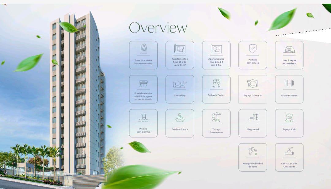 Apartamento, Silveira, 3 Quartos, 2 Vagas, 1 Suíte