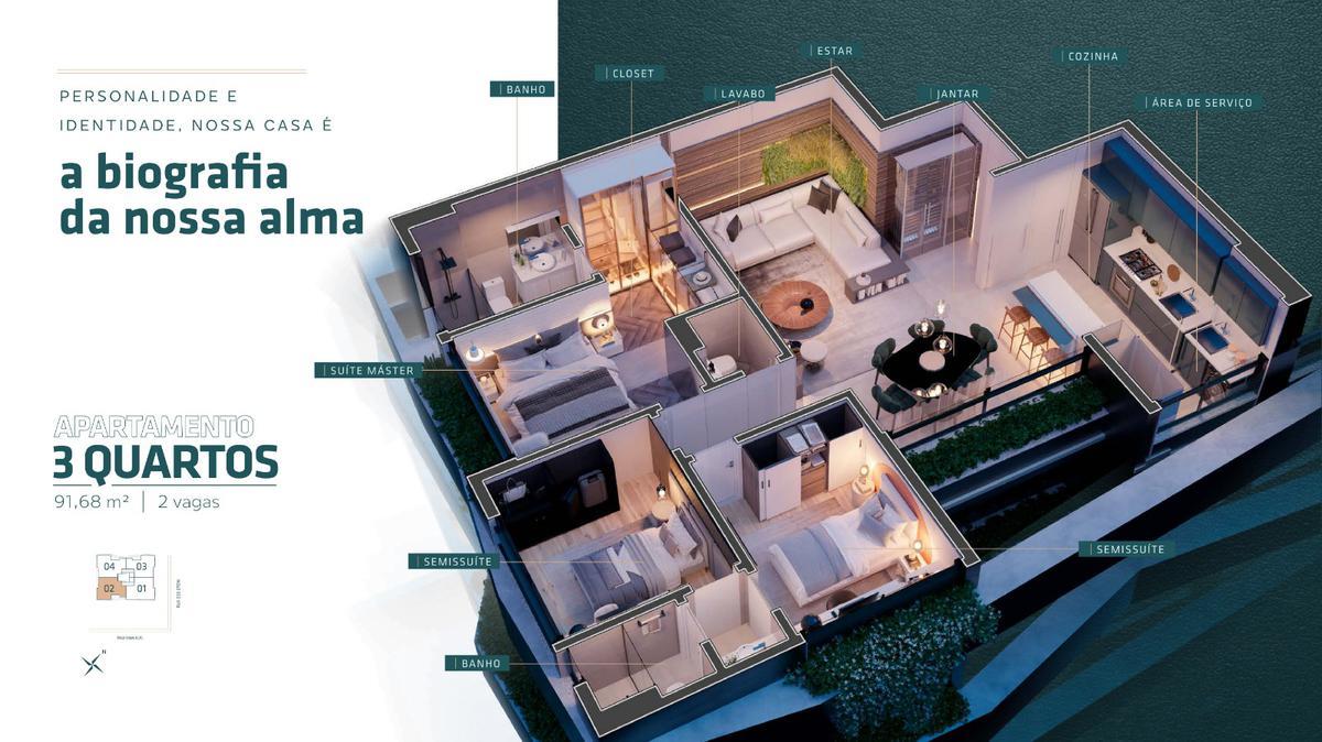 Apartamento, Santa Efigênia, 3 Quartos, 2 Vagas, 1 Suíte