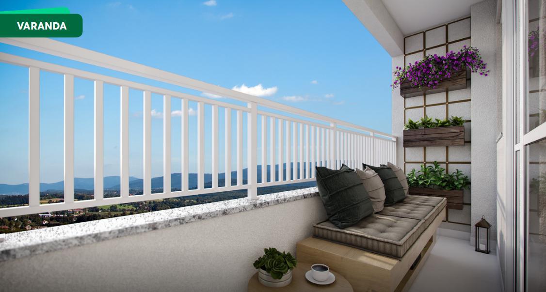 Apartamento, Havaí, 2 Quartos, 1 Vaga, 1 Suíte