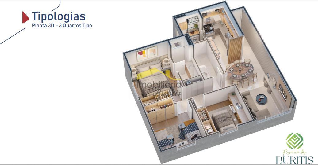 Apartamento, Palmeiras, 3 Quartos, 1 Vaga, 1 Suíte
