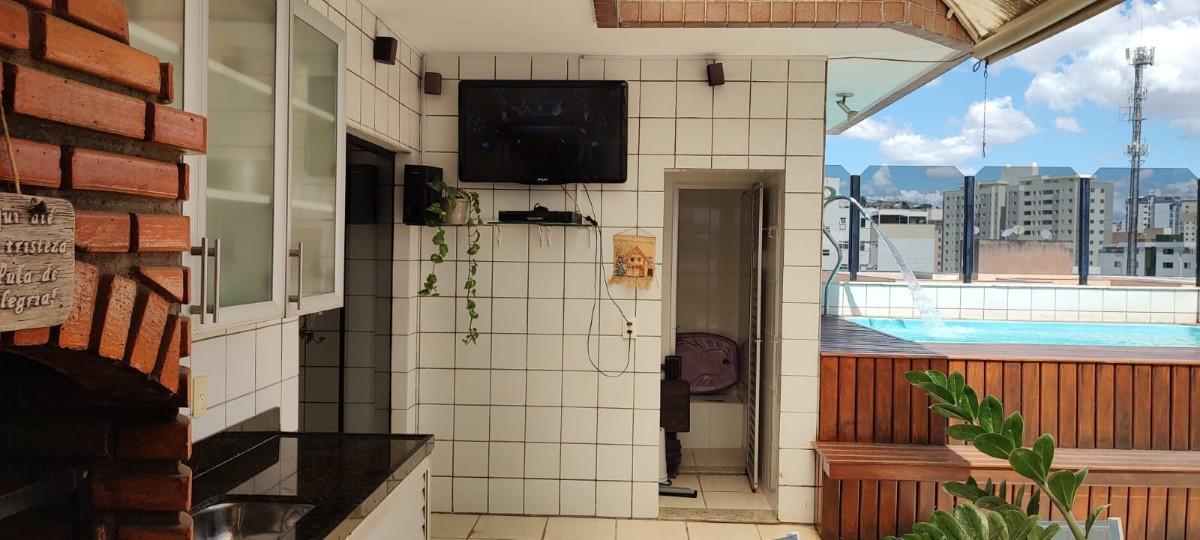 Cobertura, Castelo, 4 Quartos, 3 Vagas, 1 Suíte