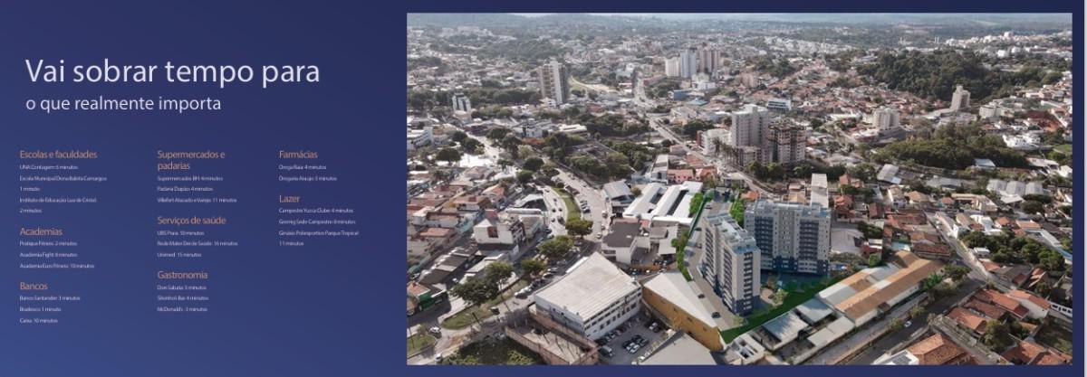 Apartamento, Centro, 2 Quartos, 1 Vaga