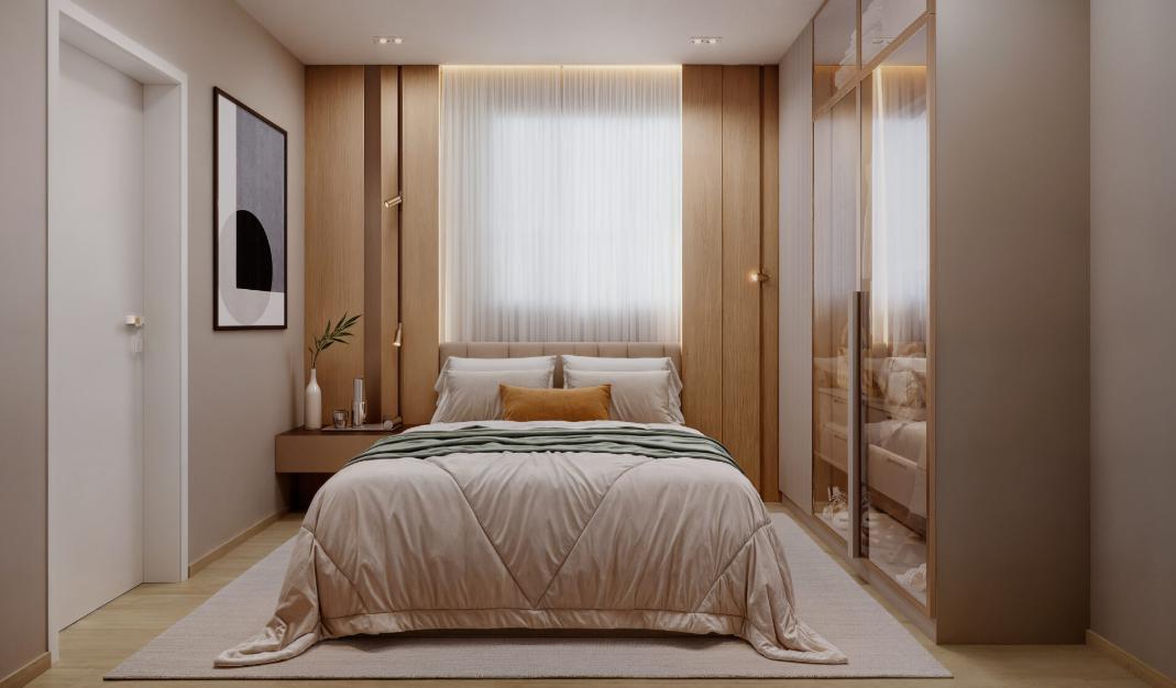 Apartamento, Centro, 2 Quartos, 1 Vaga