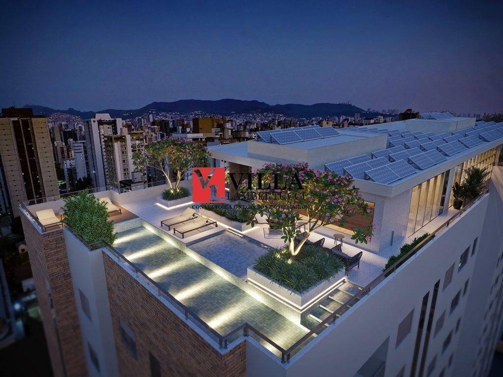 Apartamento, Santo Agostinho, 1 Quarto, 1 Vaga, 1 Suíte