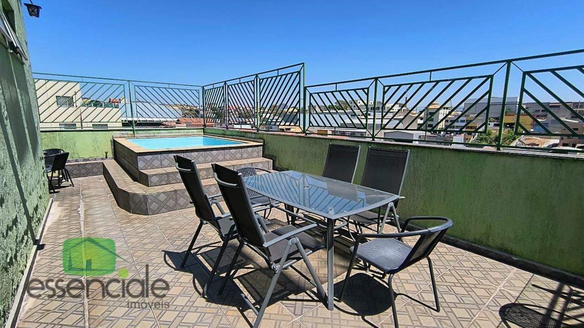 Cobertura, Jardim Riacho das Pedras, 3 Quartos, 1 Vaga, 2 Suítes