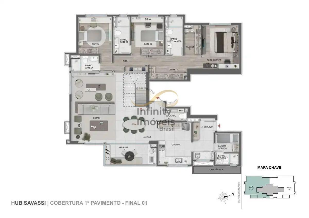 Apartamento, Savassi, 3 Quartos