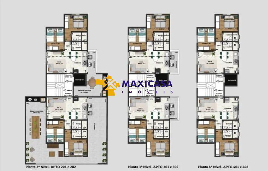 Apartamento, Santa Mônica, 2 Quartos, 1 Vaga, 1 Suíte