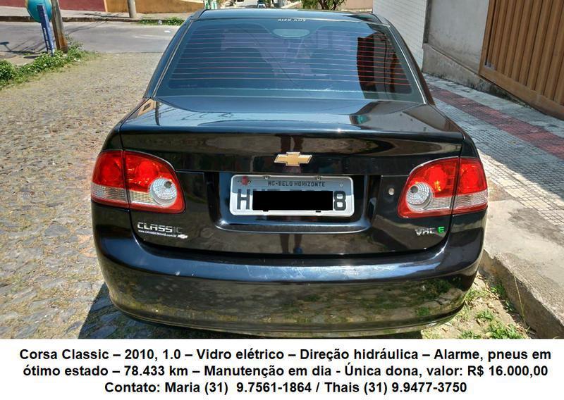 Chevrolet Classic Life/Ls 1.0 Vhc Flexp. 4p